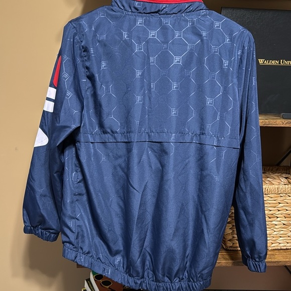 Fila Kids Navy and Red Jacket - Picture 5 of 6